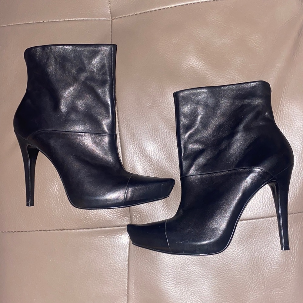 Combat Stiletto boots